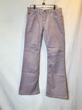 Vintage Juicy Couture Lavender Boot Cut Corduroy Jeans Y2K Low Rise Size 27